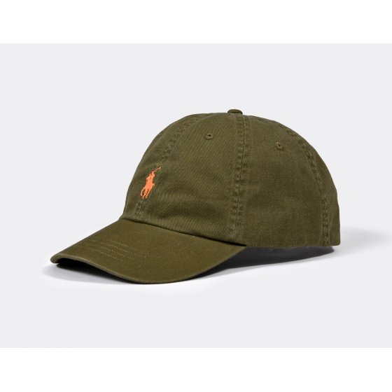 Polo Ralph Lauren Classic Sport Cap Canopy Olive
