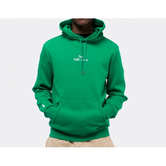 Polo Ralph Lauren Embroidered Logo Hoodie Kayak Green