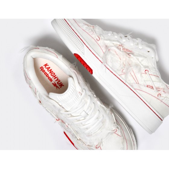 Reebok Club C LTD Kanghyuk White Red