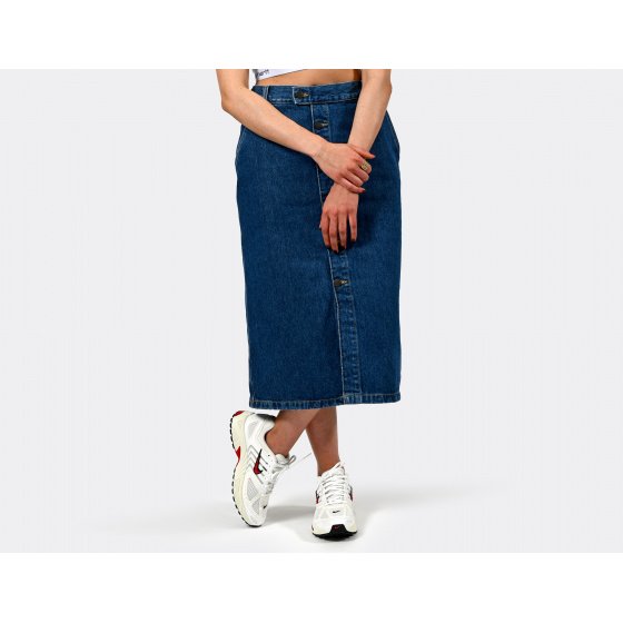 Carhartt WIP W Colby Skirt Blue Stone Washed