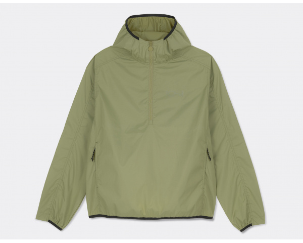 Polar Packable Anorak Jacket Dirty Green