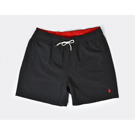Polo Ralph Lauren Traveler Mid Swim Trunk Black