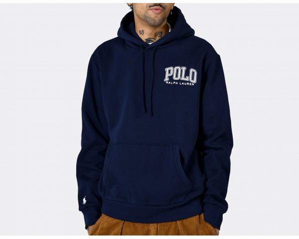 Polo Ralph Lauren Graphic Fleece Hoodie Cruise Navy