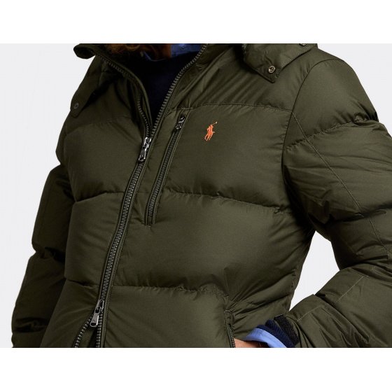 Polo Ralph Lauren Down Jacket Company Olive