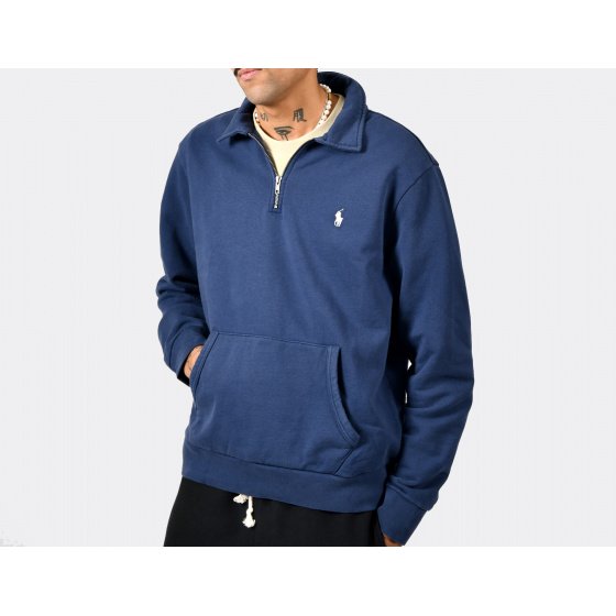 Polo Ralph Lauren Half Zip Longsleeve Sweatshirt Cruise Navy