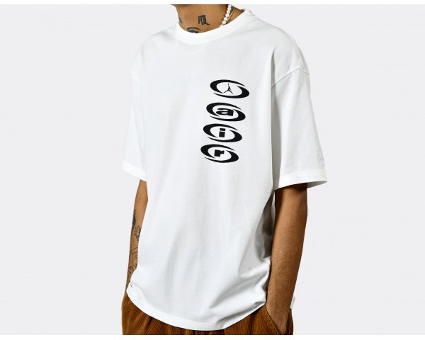Jordan Air T-Shirt Travis Scott Sail