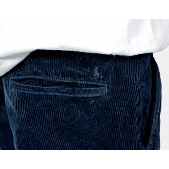 Polo Ralph Lauren Corduroy Pleated Pant Hunter Navy