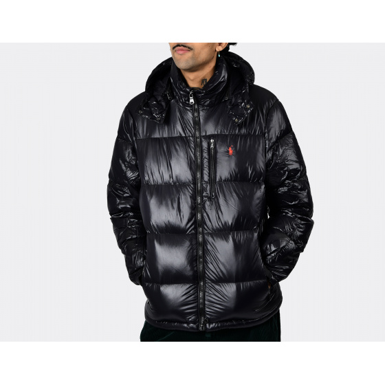 Polo Ralph Lauren Gorham Glossed Down Jacket Black