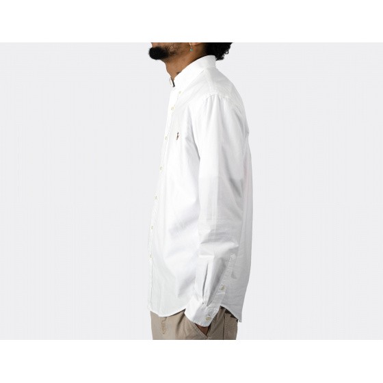 Polo Ralph Lauren Custom Fit Oxford Shirt White