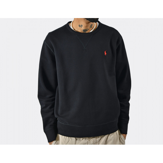 Polo Ralph Lauren RL Fleece Sweatshirt Black