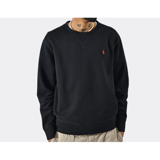 Polo Ralph Lauren RL Fleece Sweatshirt Black